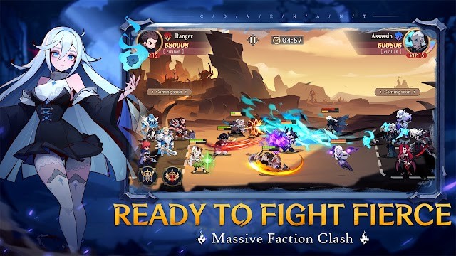 Chiến đấu với kẻ thù đa dạng, giành chiến thắng trong cuộc đụng độ phe phái