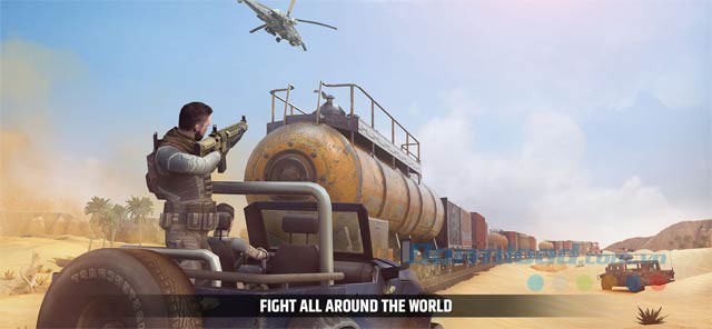 Chiến đấu khắp mọi nơi trên thế giới