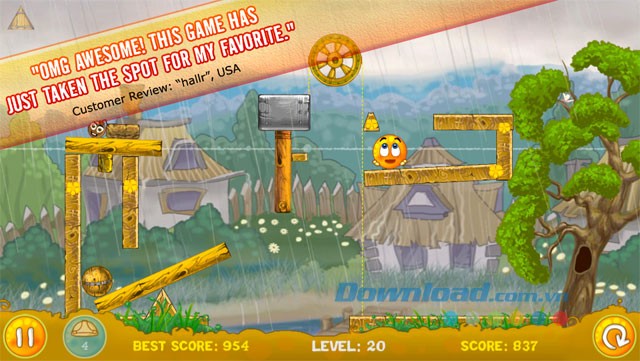 Thử thách với nhiều cấp độ khác nhau