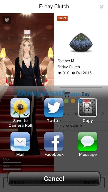 Chia sẻ style với bạn bè