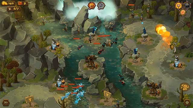 Cows VS Vikings có lối chơi hành động hài hước và đầy tính châm biếm