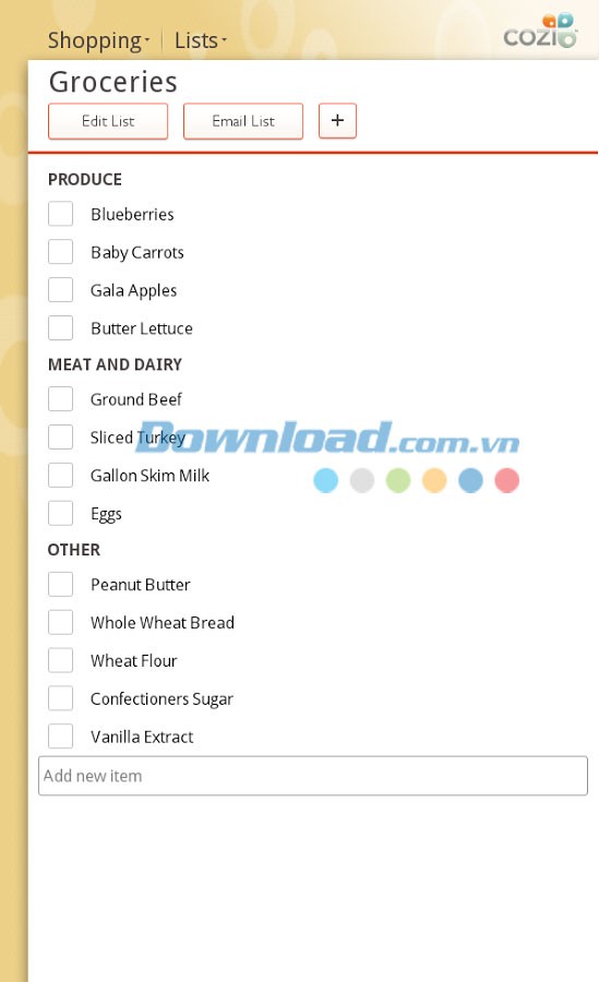 Cozi Family Calendar & Lists for Android