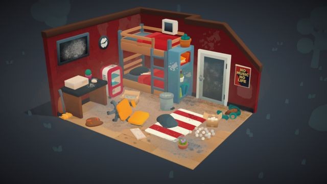 Sử dụng các công cụ chuyên dụng để thu gom rác, lau sàn, sắp xếp đồ đạc...