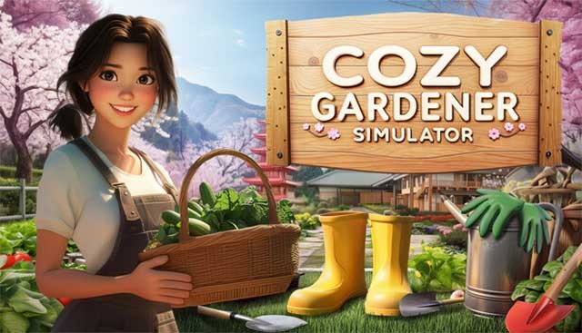 Cozy Gardener Simulator là game mô phỏng làm vườn nhẹ nhàng