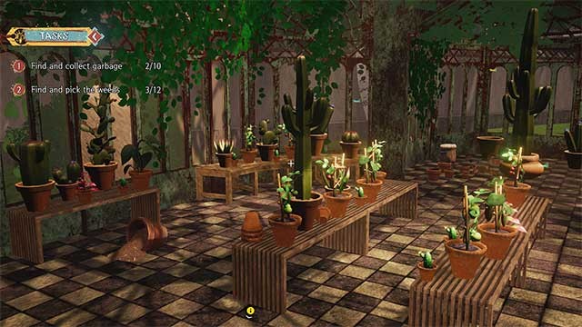 Thu thập công cụ mới, mở khóa hạt giống và tìm kiếm vật trang trí thú vị