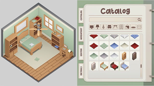 Cozy Room Decorator là trò chơi mô phỏng thiết kế, trang trí nhà thư giãn, ấm cúng trên PC