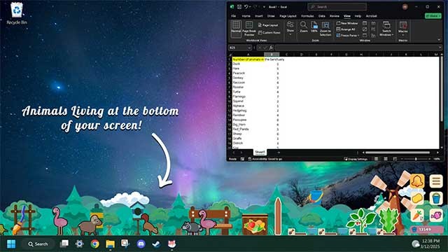Cozy Sanctuary là game nuôi thú cưng thư giãn trên desktop