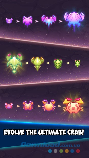 Tiến hóa những con cua của mình