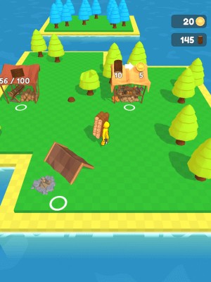 Thu thập càng nhiều gỗ càng tốt