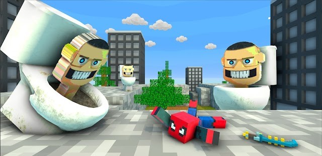 Craft Skibydy: Toilet Monster cho bạn chơi cùng các quái vật bồn cầu đáng sợ