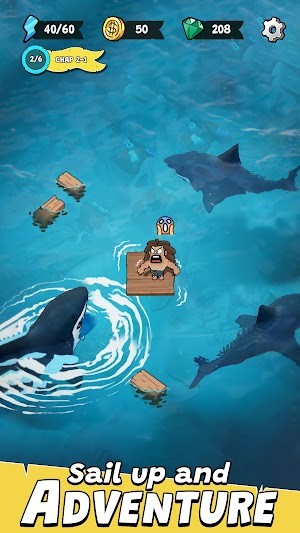 Căng buồn và phiêu lưu trên biển