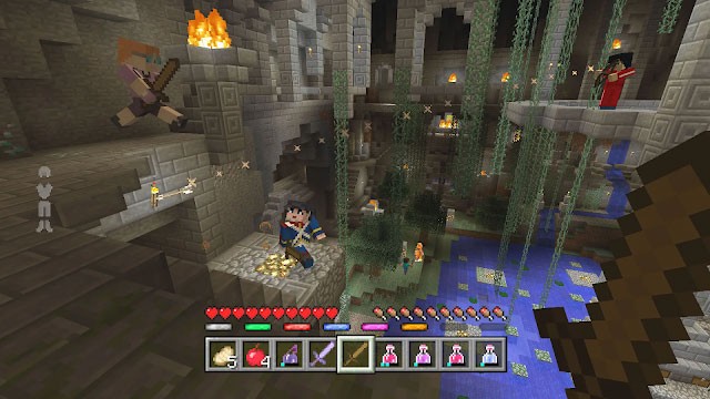 Nhiều vật phẩm để người chơi lựa chọn trong quá trình phiêu lưu