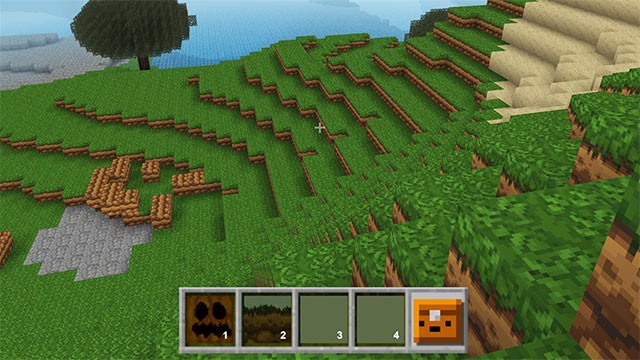 Giao diện game Crafting and Building Craft