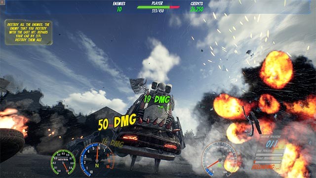 Chiến đấu trên những chiến trường bùng nổ với sự giúp sức của vũ khí hạng nặng