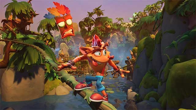 Game vẫn giữ nguyên lối chơi phiêu lưu đi cảnh cốt lõi của series Crash Bandicoot
