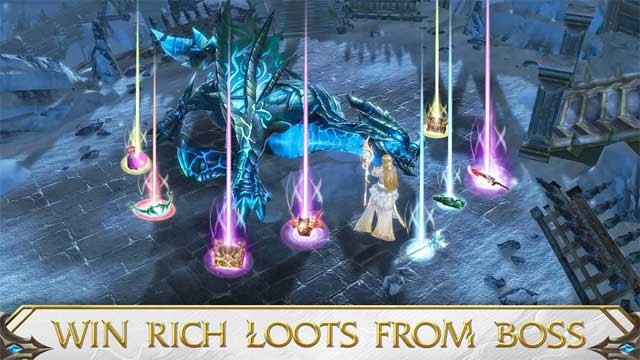 Săn bắt những tên trùm trong thế giới ma thuật rộng lớn của Crasher: Origin để lấy được trang bị và vũ khí