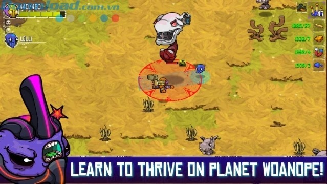 Phát triển trên một hành tinh xa lạ