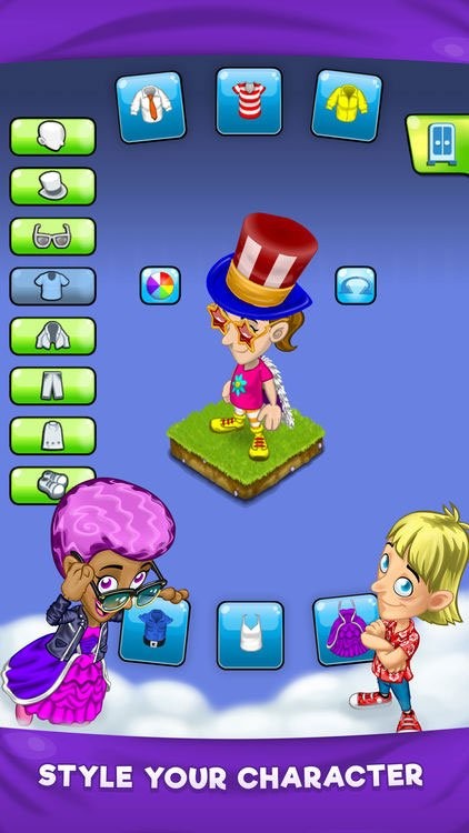 Chọn quần áo cho nhân vật của bạn