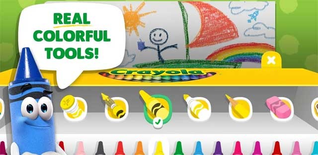 Cung cấp nhiều dụng cụ vẽ đa dạng, cho trẻ tự do sáng tạo theo cách mình muốn