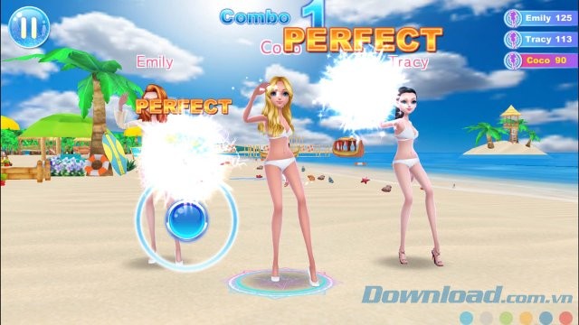 Điều khiển nhân vật khiêu vũ