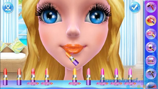 Trang điểm cho nhân vật