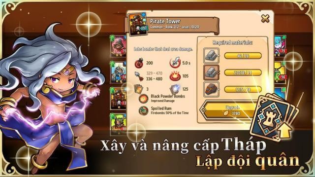 Cường quá sức mạnh đội quân phòng thủ của bạn