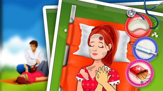 Crazy Doctor Love Story là game mô phỏng tình yêu của Emily và chàng bác sĩ