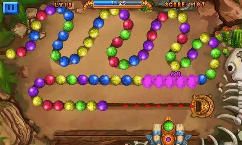 Marble Legend cho Android có lối chơi dễ nghiện