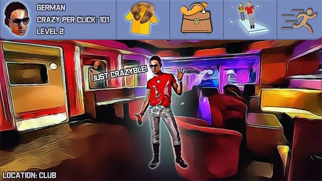 Thay đồ và phụ kiện cho nhân vật theo phong cách Clicker Game