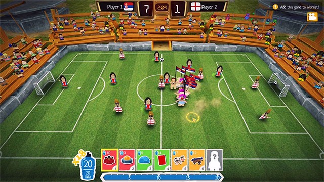 Game bóng đá độc đáo Crazy Soccer