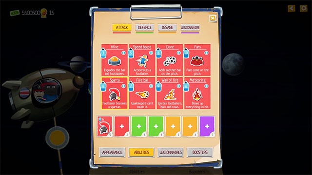 Nâng cấp đội bóng