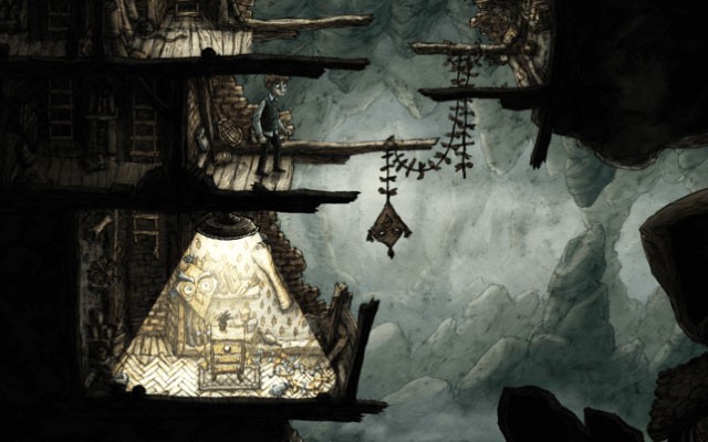 Đi qua ngôi nhà dưới lòng đất, giải câu đố và vượt qua