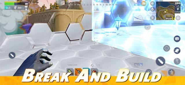 Phá hủy mọi thứ và xây dựng các công trình bảo vệ bản thân