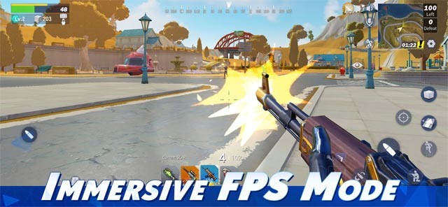 Trải nghiệm chế độ FPS đầy hấp dẫn
