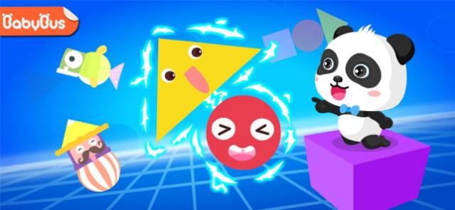 Cùng gấu trúc học về hình khối trong game Creative Shapes World