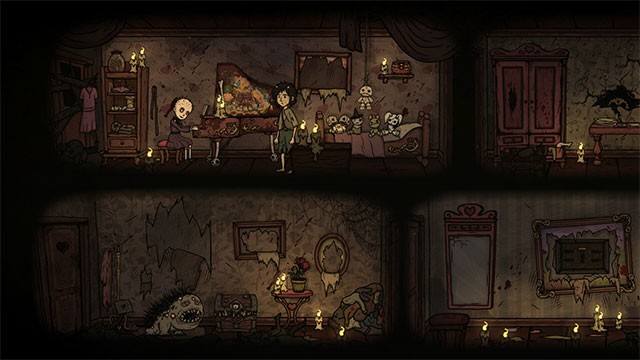 Lối chơi của Snow Child kết hợp giữa phiêu lưu giải đố kinh dị với hành động diệt quỷ