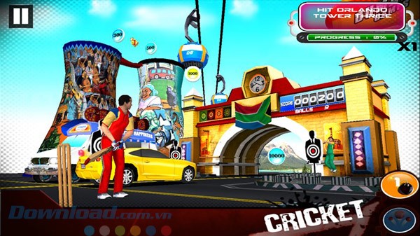 Đánh bóng trúng mục tiêu được yêu cầu