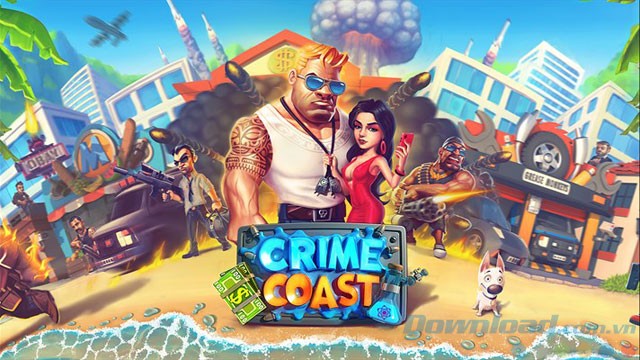 Giao diện game Crime Coast: Mafia Wars cho Windows 10