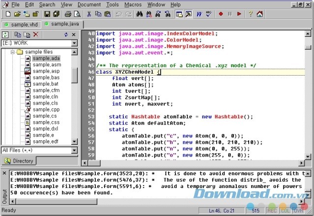 Crimson Editor - Trình soạn thảo code chuyên nghiệp và hoàn toàn miễn phí