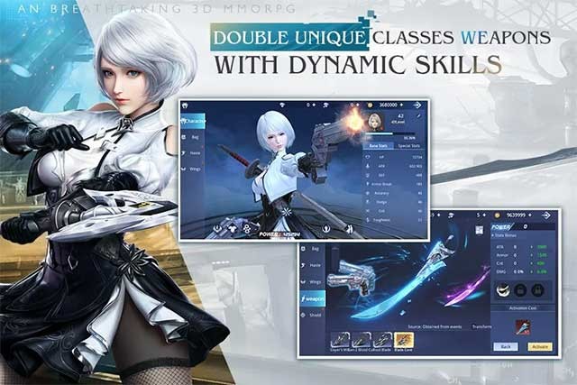 Thiết bị tối tân, kỹ năng đa dạng và vũ khí mạnh mẽ có thể tăng sức mạnh cho bạn