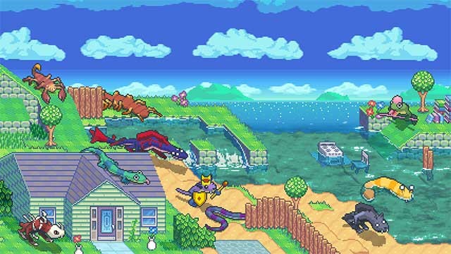 Bắt, nuôi và chiến đấu với các quái vật kỳ lạ trong game Critter Crosser