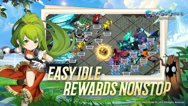 Gameplay nhàn rỗi, nhận phần thưởng không ngừng