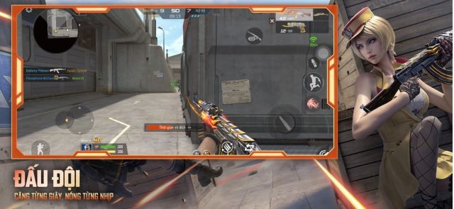 Chế độ Đấu đội, căng từng giây, nóng từng nhịp