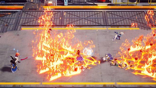 Kết hợp các kỹ năng độc đáo của nhân vật để khai triển combo tấn công dữ dội, hạ gục đối thủ nhanh chóng