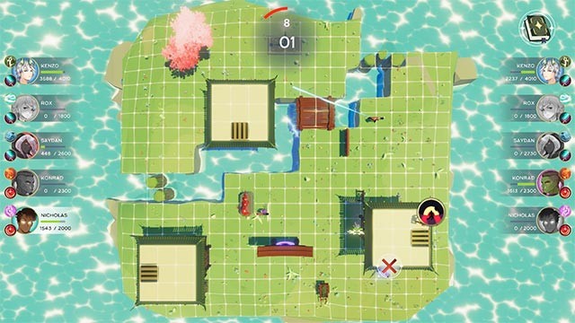 Lập nhóm gồm 5 anh hùng với khả năng, skill và cá tính khác biệt