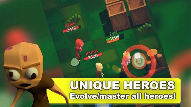 Nâng cấp và tùy chỉnh những anh hùng có ngoại hình và khả năng độc đáo