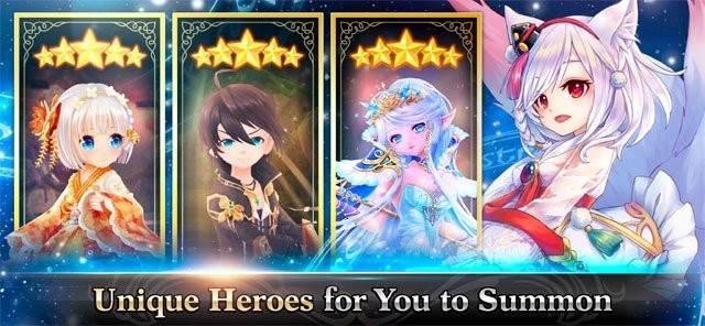 Triệu hồi dàn anh hùng độc đáo trong Crown Four Kingdoms