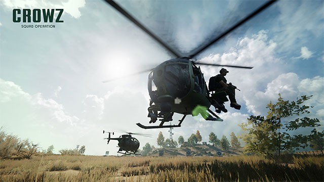 Kết hợp vũ khí và phương tiện chiến đấu hiện đại để làm chủ chiến trường CROWZ