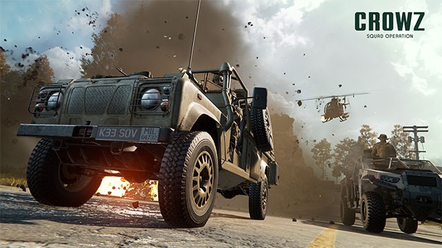 CROWZ game mang đến trải nghiệm chiến tranh hiện đại hấp dẫn, gay cấn