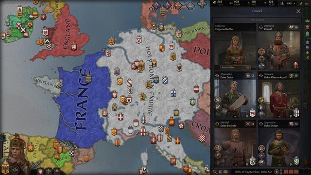 Nhập vai 1 trong những vị vua quyền năng trong Crusader Kings 3 PC
